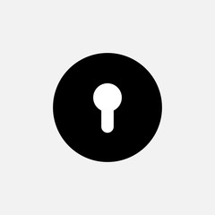 Keyhole icon art - 268619293