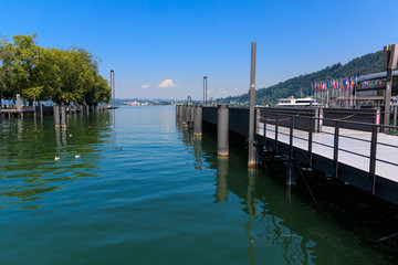 Hafen in Bregenz am Bodensee