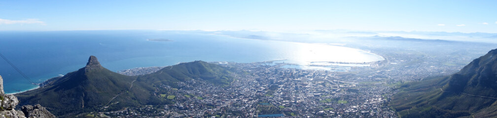 Cape town from table mountain