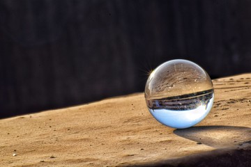 Lensball world.