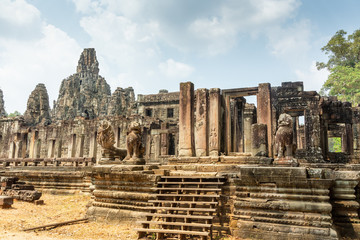 ruins of Angkor in Cambodia world heritage site