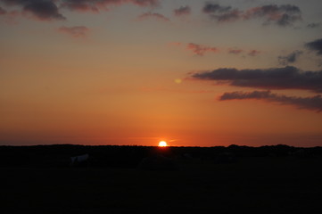 Coucher de soleil