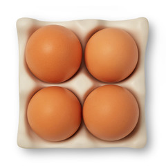 Brown eggs
