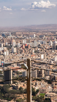 Beautiful skyline panorama view of city Oran, Algeria