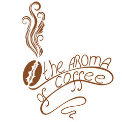 logo coffee girl