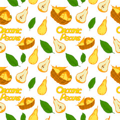 pattern organic pears