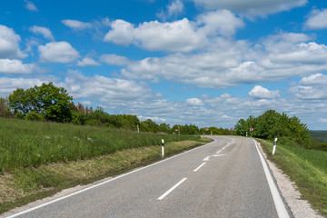 Straße in Landschaft