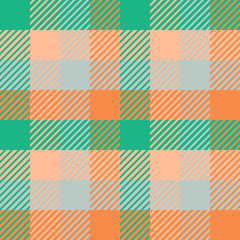 Plaid or tartan vector is background or texture in many color