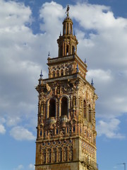 Fototapeta na wymiar Jerez de los Caballeros, historical village of Badajoz. Extremadura,Spain