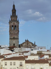 Fototapeta na wymiar Jerez de los Caballeros, historical village of Badajoz. Extremadura,Spain