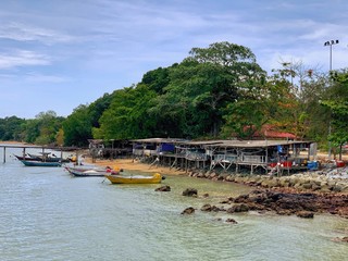 boats on the beach