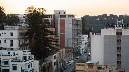 Fototapeta na wymiar View of new city of Algiers in Algeria