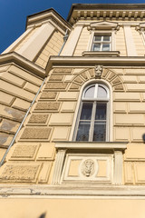 Obraz premium Building of Museum of Vojvodina at the center of the City of Novi Sad, Vojvodina, Serbia