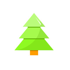 Fototapeta premium Christmas tree icon
