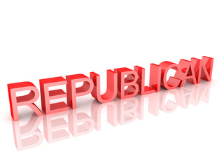 Text saying Republican