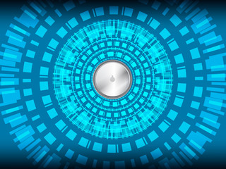 Cyber data security or information privacy idea. Cyber security concept