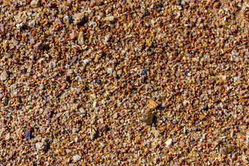Texture of the wet sand for background