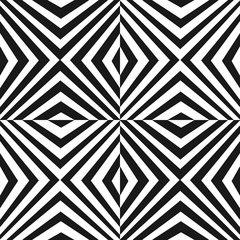 Vector seamless pattern stripes, crossing diagonal striped lines. Black & white
