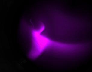 Shiny neon geometric waves template