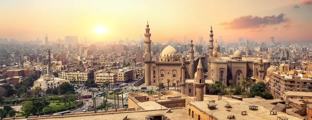 Fotobehang Sultan Hassan in Caïro © Givaga