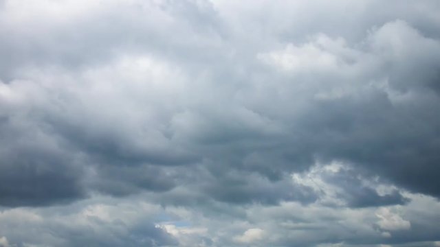 Thunderclouds in the form of a background. Overcast weather