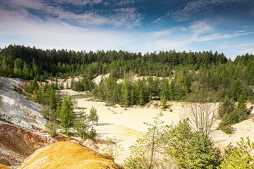 Kaolin quarry
