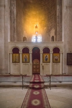 althar of Gelati Monastery in kutaissi
