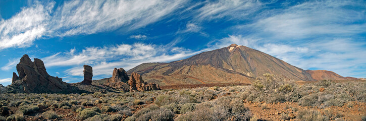 Panorámica del Teide. Tenerife