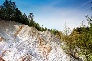 Kaolin quarry