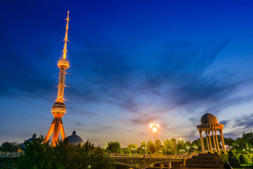Obraz premium Tashkent Television Tower, Uzbekistan