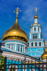 Obraz premium Russian Orthodox cathedral in Tashkent, Uzbekistan