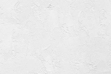 Tuinposter White marble texture in natural pattern, White stone floor © torsakarin