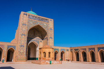 Fototapeta na wymiar Po-i-Kalan or Poi Kalan complex in Bukhara, Uzbekistan