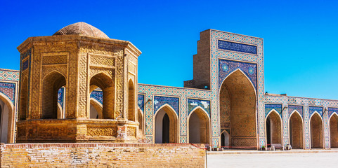Po-i-Kalan or Poi Kalan complex in Bukhara, Uzbekistan