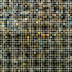 abstract vector square pixel mosaic background