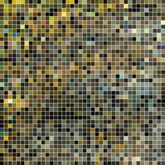 abstract vector square pixel mosaic background
