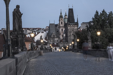 Naklejka na ściany i meble Prague Charles Bridge