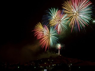 feu d'artifice