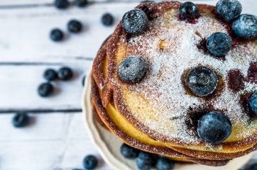 Naleśniki w stylu amerykańskim. © Michał