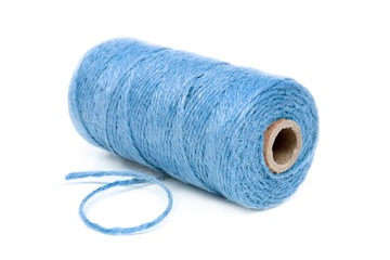 spool of thread blue colors