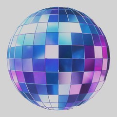 Abstract Disco Ball Background