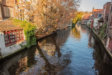 Light filtering roller blinds Brugges Brugge Canal