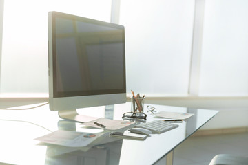 workplace office employee in a modern office.