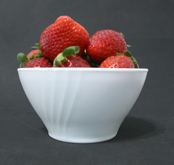 STRAWBERRY OVER BLACK 2