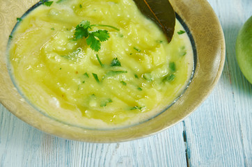 Maharashtrian Bhakri Thecha Pitla