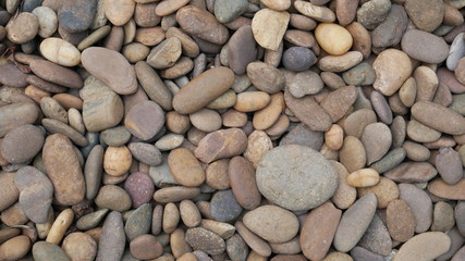 pebbles stone background, smooth stone texture