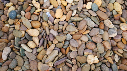 pebbles stone background, smooth stone texture