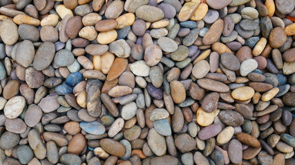 pebbles stone background, smooth stone texture