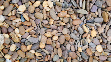 pebbles stone background, smooth stone texture