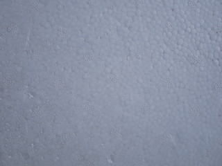 white plastic foam texture background, concept recycle plastic